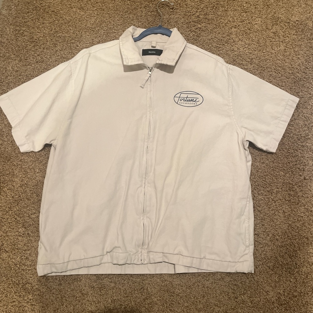 Bershka White Mechanic Shirt